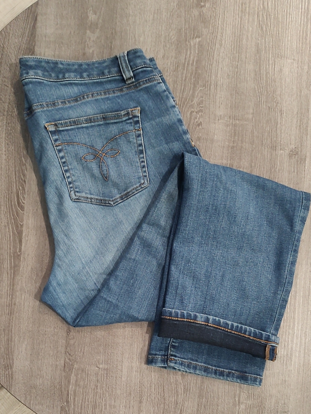 Women's Blue Denim Jeans - Classic Straight Fit